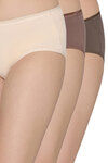 Wacoal Medium Rise Half Coverage Hipster Panty (Pack of 3) - Multicolor — thumbnail 1